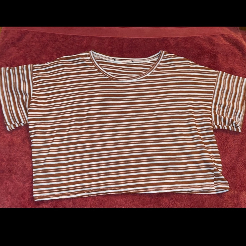 Striped Crop Top